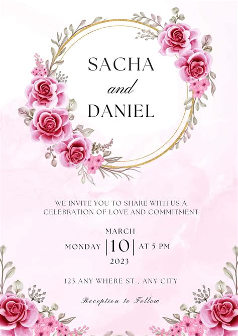 Wedding Invitation Background Images .